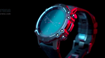 Huami presenterà l'orologio robusto Amazfit Falcon con GPS, SpO2, 4GB di memoria, supporto Adidas Running e Strava