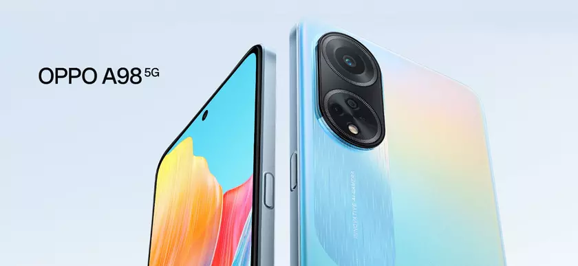 OPPO A98 5G приехал в Украину: LCD-дисплей на 120 Гц, чип Snapdragon 695, батарея на 5000 мАч, 256 ГБ памяти и кешбэк в размере 3000 грн