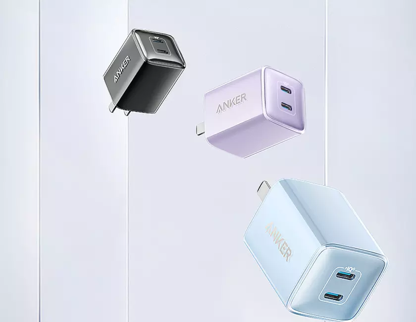 Anker 40W mini: компактный блок питания на 40 Вт с двумя портами USB-C за $26