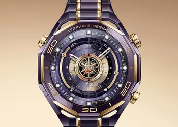 Huawei открыла предзаказ на премиальные смарт-часы Watch Ultimate Design Master Purple Gold, но не сообщила никаких подробностей и не назвала их стоимость