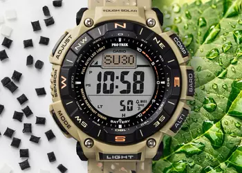 Выпущены часы Casio PRO TREK PRG-340SC со встроенным цифровым компасом, альтиметром и термометром