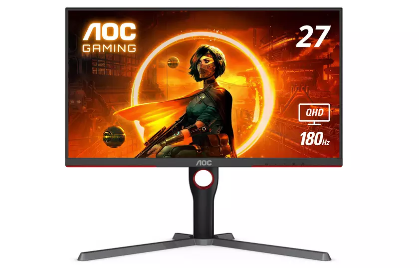 AOC Q27G3XMN дебютировал за пределами Китая: 27-дюймовый 2K QD-Mini LED монитор с частотой обновления 180 Гц и ценой $310