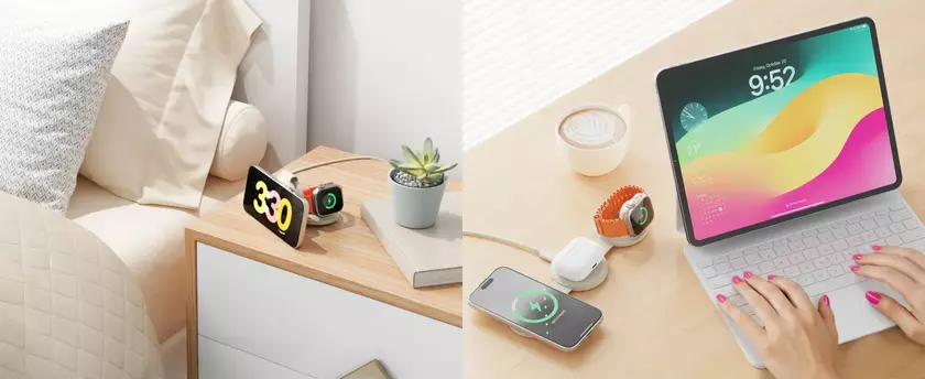 Satechi OntheGo 3 в 1: заряжайте iPhone, Apple Watch и AirPods одновременно