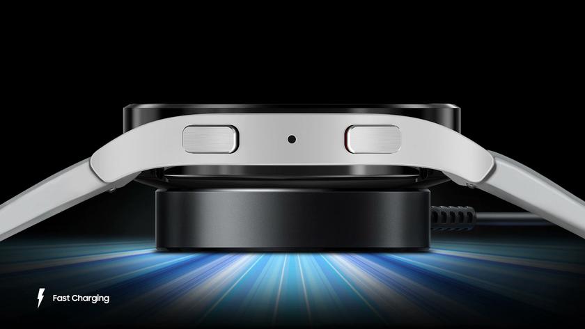 Plus rapide que la Galaxy Watch 4, mais plus lente que l'Apple Watch Series 7 : la Samsung Galaxy Watch 5 se recharge jusqu'à 45 % en 30 minutes