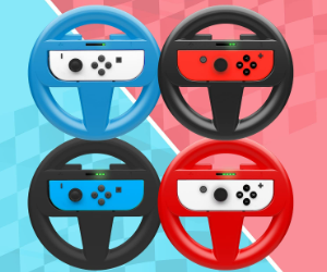 Orzly Steering Wheel for Nintendo Switch 