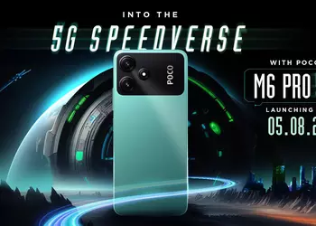 Официально: POCO M6 Pro 5G c чипом Snapdragon 4 Gen 2 представят 5 августа