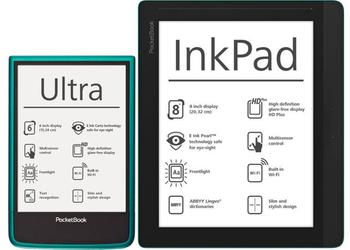 8-дюймовый PocketBook InkPad и PocketBook Ultra с камерой