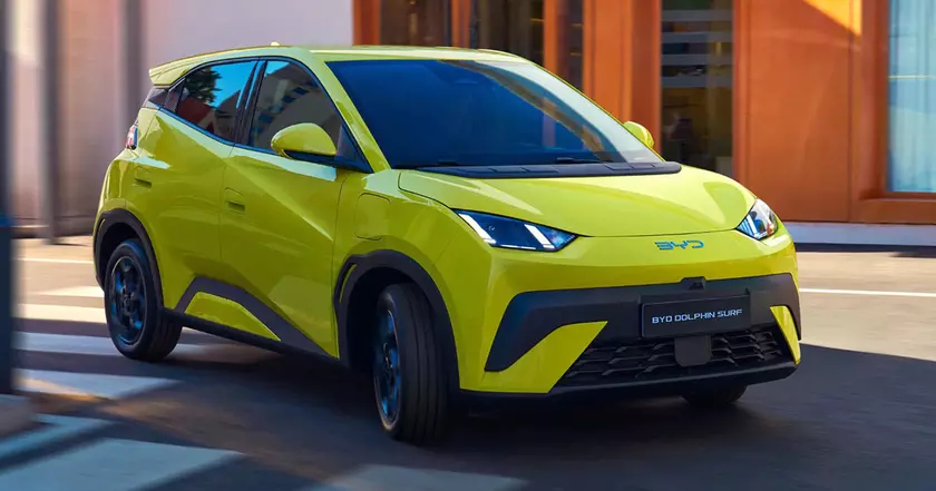 BYD электромобили производство Европа