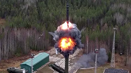 The Russians have launched the SS-27 Mod 2 intercontinental ballistic missile with a range of 12,000 kilometres, which can carry a nuclear warhead with a yield of up to 500 kilotons