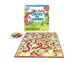 Classic Chutes And Ladders Game
