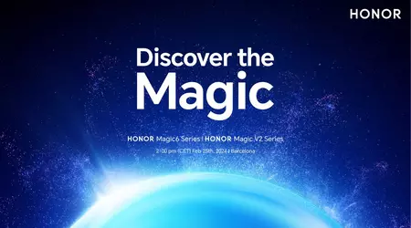 It's official: Honor will show Magic 6 flagships and Magic V2 RSR foldable smartphone at MWC 2024