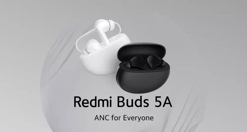 Xiaomi предстаивла Redmi Buds 5A с ANC, Bluetooth 5.4 и фукнцией Google Fast Pair за $24