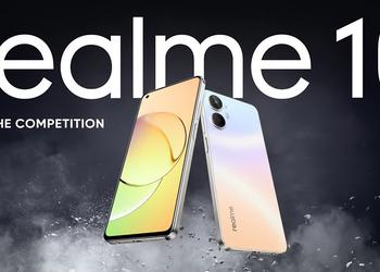How much will realme 10 with a chip MediaTek Helio G99 and a camera for 50 MP cost in Europe?