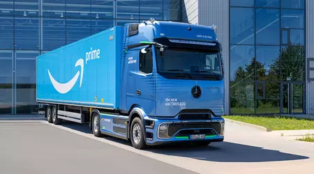 Amazon замовив понад 200 електричних вантажівок Mercedes-Benz eActros 600