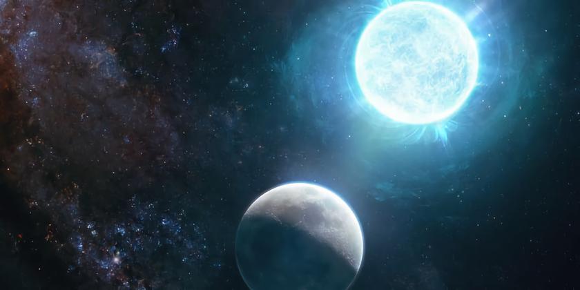 Gli astronomi scoprono una stella delle dimensioni della luna da record