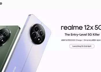 Официально: realme 12x 5G дебютирует за пределами Китая 2 апреля