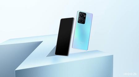 vivo unveiled the iQOO Z6 smartphone with Snapdragon 778G+ chip and 80W fast charging for $250