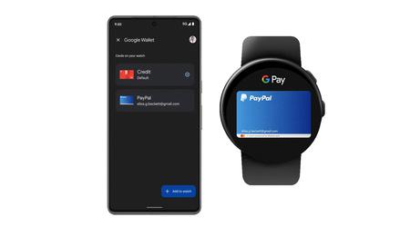 Gli smartwatch su Wear OS con l'aggiornamento di Google Wallet ottengono il supporto di PayPal