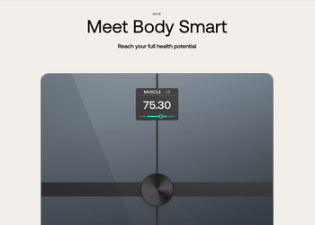 Withings presenta Body Smart Scale: bilancia intelligente con schermo LCD e supporto Apple Health/Google Fit