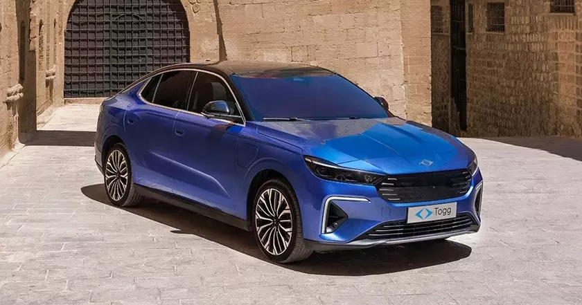 Турецкий Togg представил серийный лифтбек T10F на моторшоу в Мюнхене