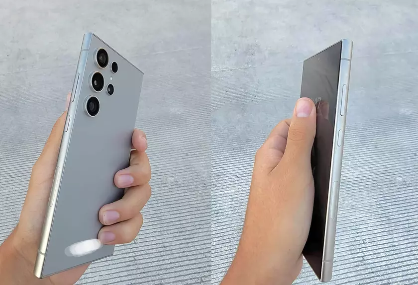 Samsung Galaxy S24 Ultra появился на живых фотографиях