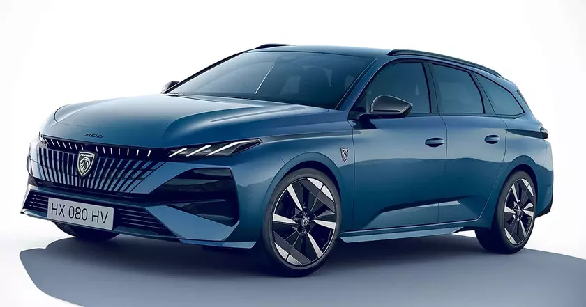 Primera mirada al Peugeot 308 SW 2026: Innovación y elegancia en un solo paquete