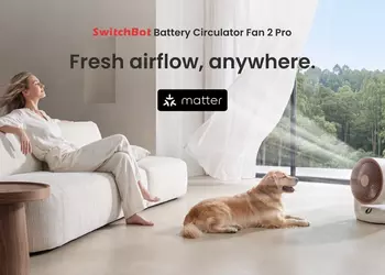 SwitchBot Battery Circulator Fan 2 Pro: Matter, USB-C и 70 часов автономности