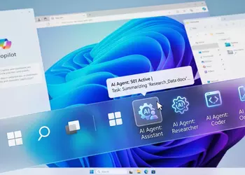 Microsoft помещает ИИ-агентов в панель задач Windows 11: начало «агентной» эры