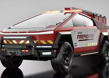 Коммерчески провальному Cybertruck нашли достойное применение — теперь он будет тушить пожары во Флориде