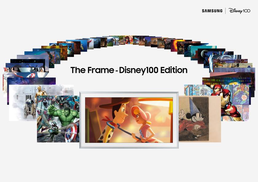 Samsung вернула в продажу телевизоры The Frame TV Disney 100 Edition с экранами на 55, 65 и 75 дюймов