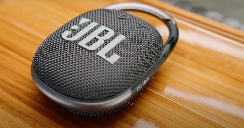 JBL Clip 4 Bluetooth Speaker for bathroom