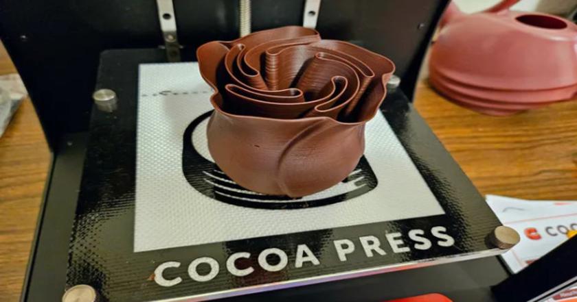 В США на 3D-принтере напечатали шоколад 
