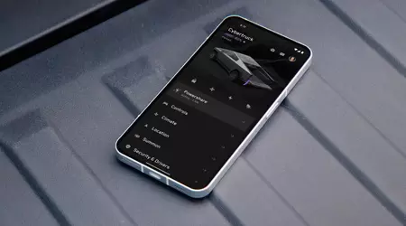 Unexpected cameo: The Glyph-lit Nothing Phone (1) appeared in a Tesla Cybertruck advert