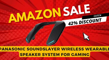 Panasonic SoundSlayer Wireless Speaker System for Gaming - Limited $127 Off!