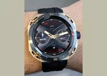 Here's what the Huawei Watch GT Cyber will look like: a construction watch with a removable screen