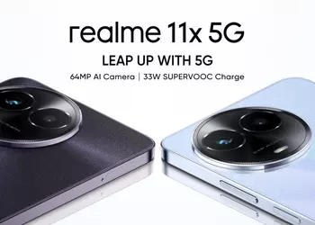 realme 11x 5G - Dimensity 6100+, 120Hz LCD display and 5000 mA*h battery for under $200