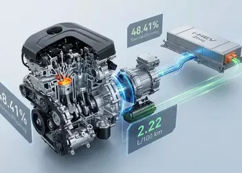 Geely i-HEV Zhiqing: 48% КПД и расход топлива как у мопеда