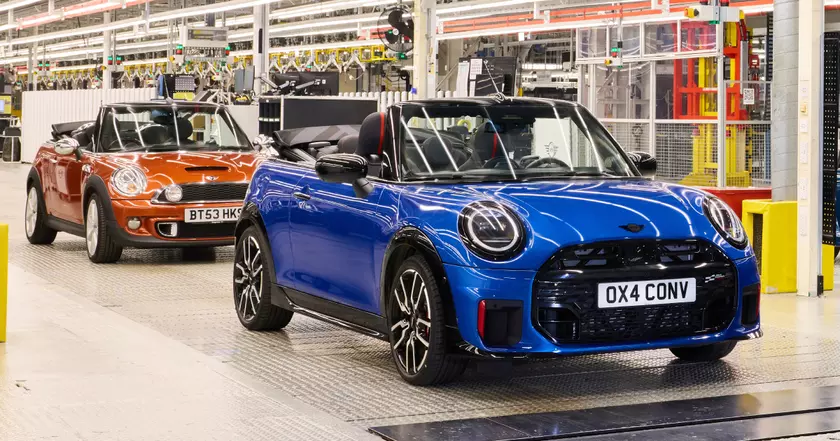 MINI Cooper Convertible: производство на легендарном заводе в Оксфорде