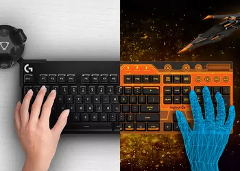 Logitech Bridge: первая в мире клавиатура для виртуальной реальности