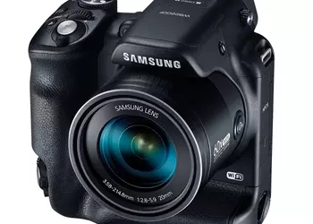 60-кратный ультразум Samsung SMART Camera WB2200F с несъемным батарейным блоком