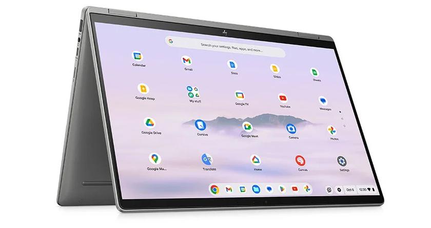 HP Chromebook Plus x360 – чип Intel Core i5, графика Iris Xe, сенсорный дисплей и поддержка стилуса по цене от $700