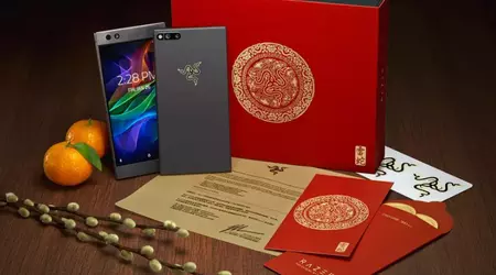 Razer introduced the "golden" Razer Phone for gamers laxhers