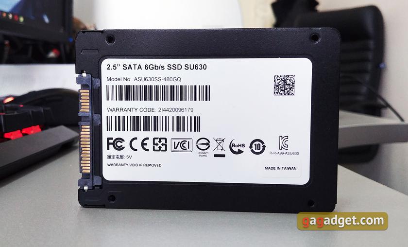 Обзор ADATA Ultimate SU630: SSD-накопитель начального уровня с флеш-памятью 3D QLC-8