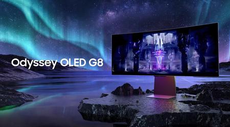 Samsung has unveiled a new Odyssey OLED G8 monitor with a 34-inch screen, 175Hz support and a price of €1,068
