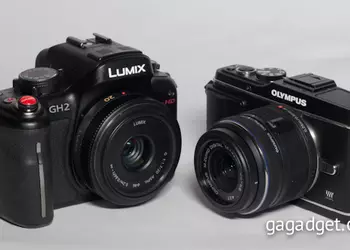 Лицом к лицу: Panasonic Lumix GH2 против Olympus E-P3 