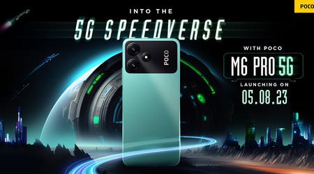 Oficjalnie: POCO M6 Pro 5G z układem Snapdragon 4 Gen 2 zostanie zaprezentowany 5 sierpnia