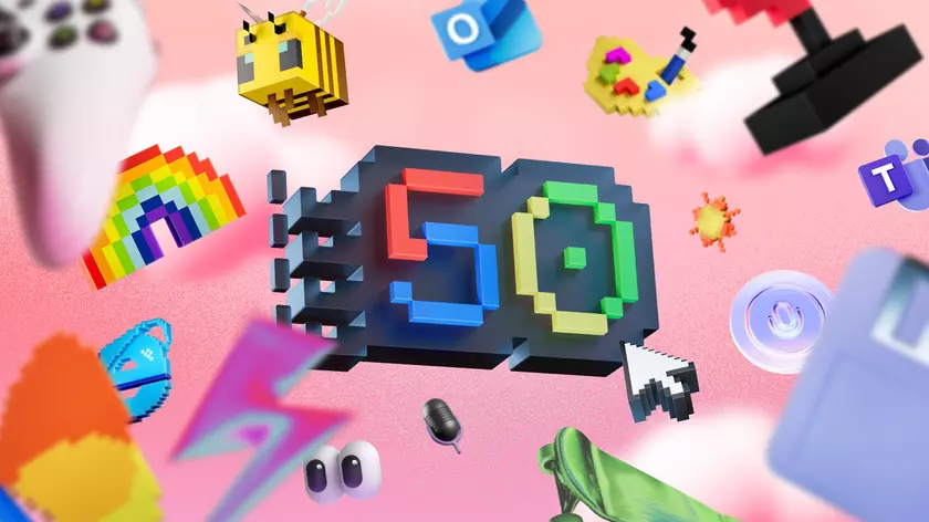 Юбилейная магия: Обзор нового постера от Microsoft