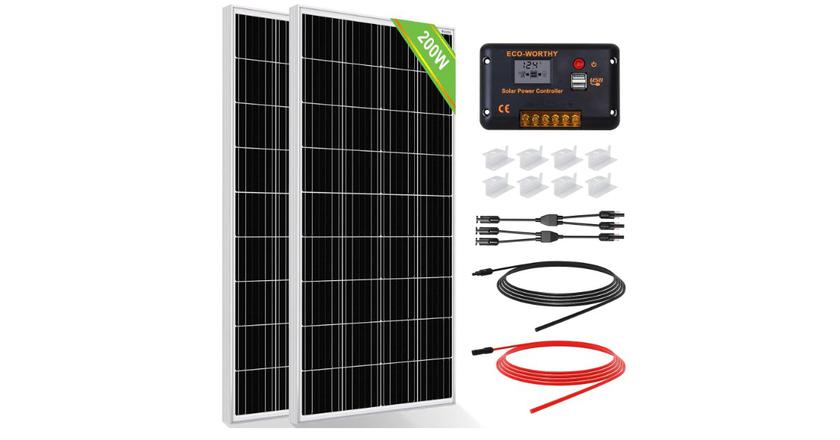 ECO-WORTHY 200 Watts Solar Panels Kit