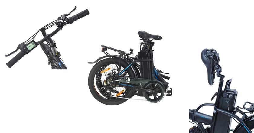 SmartEC Camp-20D Falträder für schwere Fahrer
