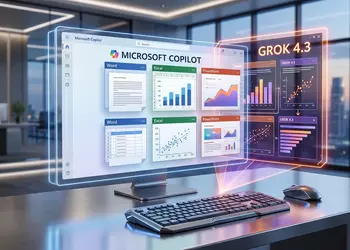 Маск против Microsoft: Grok 4.3 получит плагины для Word и Excel
